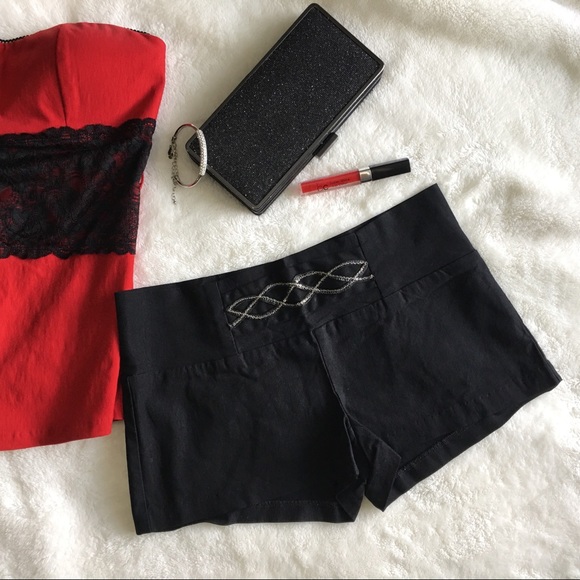 ♥️Sexy Embellished Cheeky Occasion Hot Shorts♥️🏹 - Picture 4 of 7